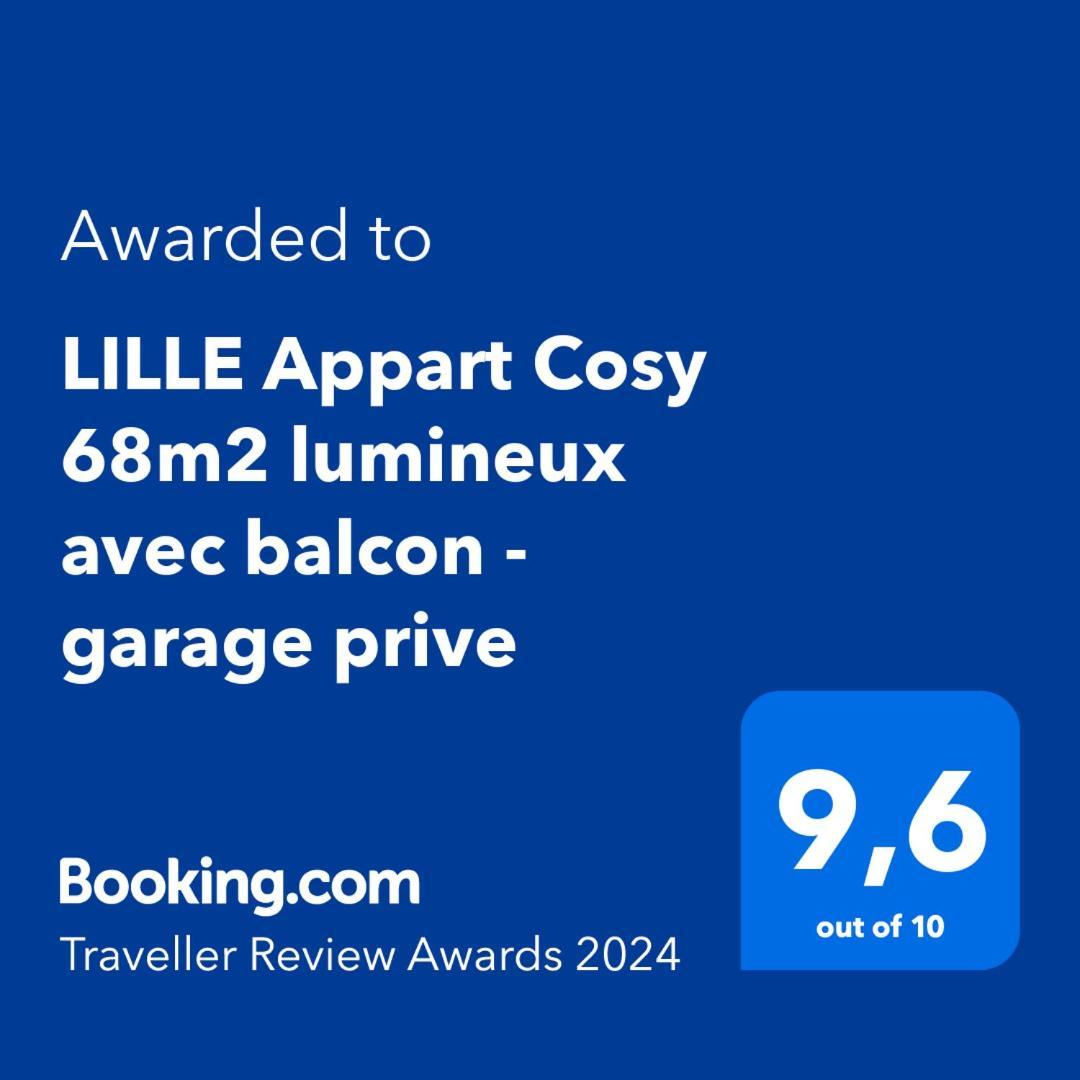 Lille Appart Cosy 68M2 Lumineux Avec Balcon - Garage Prive Luaran gambar